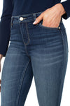 Liverpool Abby Skinny Jean in San Fernando a medium blue wash.  Mid rise skinny jean with button and zipper closure.  5 pocket styling.  Skinny leg.  30" inseam._t_61394192171374