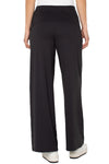 Liverpool Wide Leg Tech Pant in Black.  Drop waist pull on athleisure pant.  2 front slash pockets.  Wide leg.  Center front leg seams.  Shaped seams in back.  28" inseam._t_61403500839278