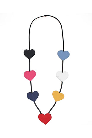 Floating Hearts Necklace_34779895038152
