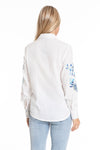 APNY Blue Floral Embroidered Blouse_t_34250587537608