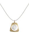Two Tone Rectangle Disc Necklace_t_34468650385608