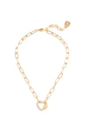 Heart Link Necklace_t_60009551593838