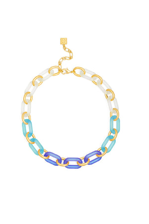 Resin Link Collar Necklace_60009776251246