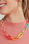 Resin Link Collar Necklace_t_60009776447854