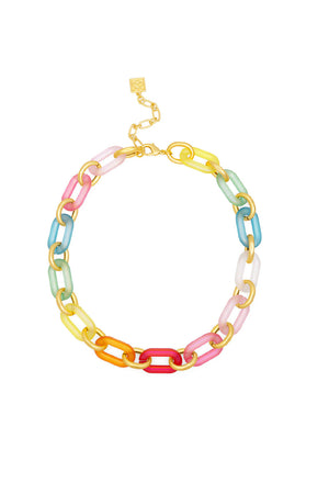 Resin Link Collar Necklace_60009776415086
