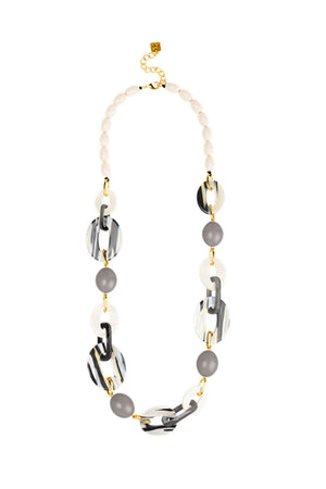 Glitter Disc Link Necklace_60954570686830