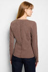 NIC+ZOE Lace Knit V-Neck Top_t_61126982336878