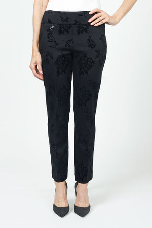 Raffinalla Floral Flock Ankle Pant_34607145681096