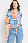 NIC+ZOE Sunset Stripe Shirt_t_60125448929646