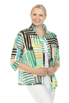 Terra Wire Collar Stripe Jacket_t_59694565097838