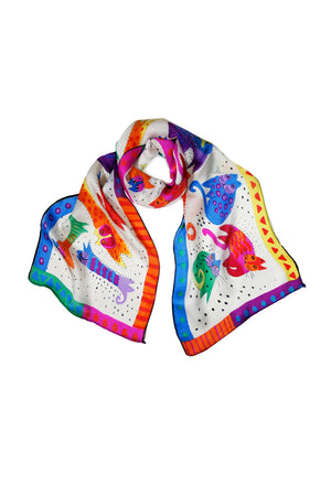 Colorful Cats Scarf_60081680122222