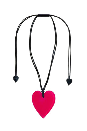 Resin Heart Necklace_34572002885832