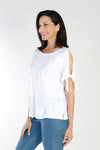 Top Ligne Solid Tie Sleeve Top_t_34111161139400