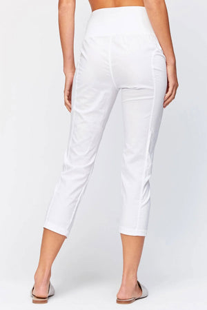 Wearables High Waist Jetter Crop in White._34139510571208