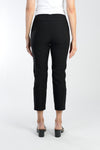 The Holland Ave Millennium in Black pant is now available in a cropped length! And pockets too! We've taken the pull on pant, tweaked the fit and made it more comfortable than ever before! Fashioned from a fabulous techno fabric, it holds its shape and resists wrinkles and bagging. The waistband is slightly curved in the front to prevent the pants from slipping down throughout the day. _t_34098095489224