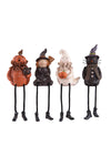 Beware of cute little monsters! These charming retro-style shelf sitters are the perfect addition to your Halloween decor. Hand-painted and made from resin, these festive ornaments can be displayed together or separately sitting perfectly on any bookshelf, mantel, windowsill!_t_34403360342216