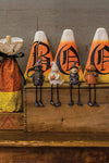 Beware of cute little monsters! These charming retro-style shelf sitters are the perfect addition to your Halloween decor. Hand-painted and made from resin, these festive ornaments can be displayed together or separately sitting perfectly on any bookshelf, mantel, windowsill!_t_34403360506056