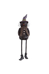 Beware of cute little monsters! These charming retro-style shelf sitters are the perfect addition to your Halloween decor. Hand-painted and made from resin, these festive ornaments can be displayed together or separately sitting perfectly on any bookshelf, mantel, windowsill!_t_34403360473288