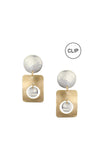 Rectangle Hang Disc Clip-On Earrings_t_34150088540360
