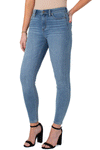 Liverpool Abby Hi Rise Ankle SKinny Jean in Scenic.  Light blue wash.  High rise ankle skinny with 5 pocket styling.  Button and zip closure.  28" inseam._t_33670724092104