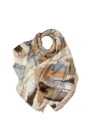 Abstract Strokes Scarf_34155965874376