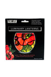 The Poppies Luminary Lanterns set the mood in any space with the addition of water and water-activated, floating LED candles. These durable, BPA free plastic luminaries feature modern, graphic designs and are suitable for indoor and outdoor use. Each set includes 4 luminaries, 4 LED candles and 4 lithium batteries per package. Luminaries arrive flat and expand with water._t_32638388732104