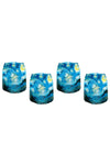 Starry Night Inspired Lanterns, Van Gogh inspired print of Starry Night on a translucnent background_t_31571209552072