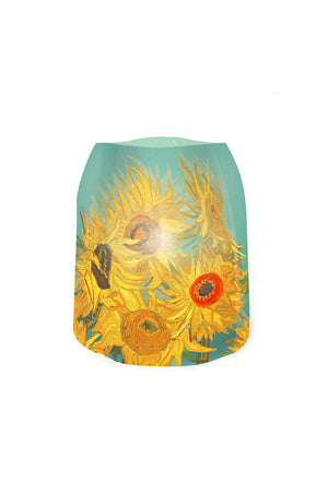 Paper latern depeciting Van Gogh's sunflower painting_32557663158472