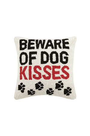 This charming graphic dog lover hook pillow is the perfect canine-inspired touch for any chair, bed, or sofa. This adorable pillow is handmade with dyed wool and backed with a soft velvet fabric and zipper closure._34502286147784