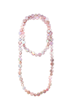 Pink Pearl Strand Necklace_33940510179528