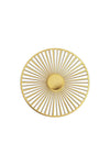 Catch some rays with this unique and graphic solar brooch. These cool pins are lightweight and attach with a magnetic rubber button leaving no damage to your clothes!_t_33359072493768