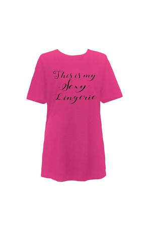 Sexy Lingerie Sleep Shirt_33389462716616
